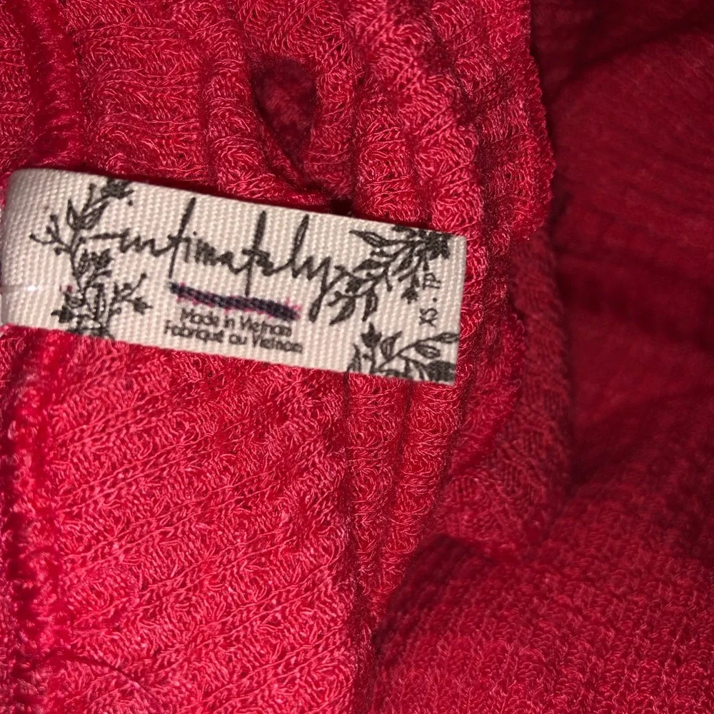 NWOT Make It Easy mock neck thermal by Intimately Free People in size XS